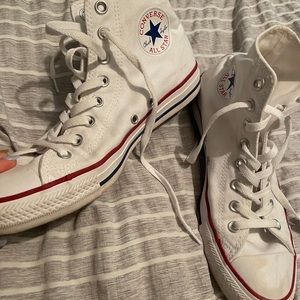 White High Top Converse